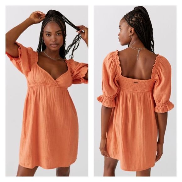NWT Billabong Perfect Paradise Babydoll Dress M - Picture 1 of 9